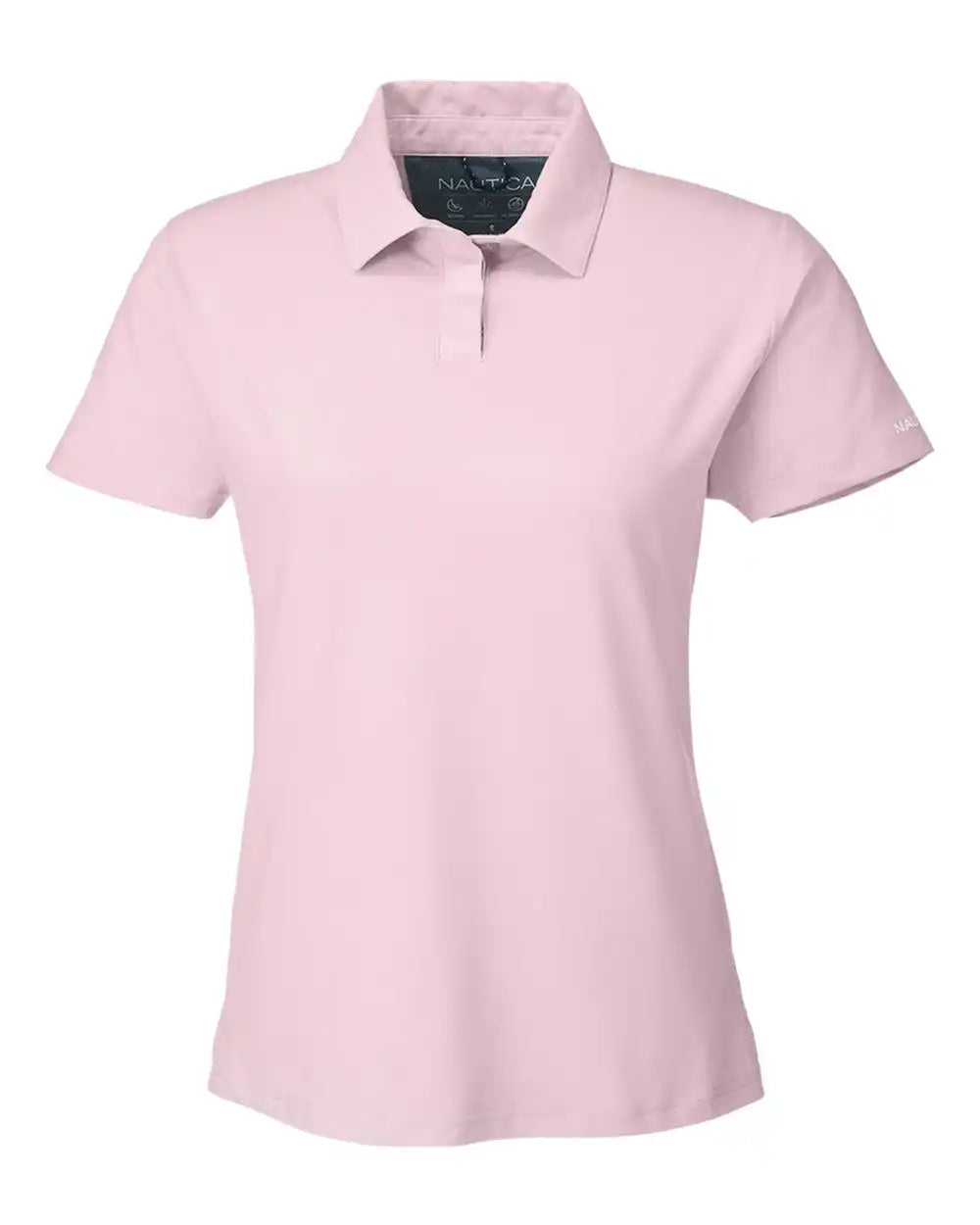 Nautica N17923 Women’s Saltwater Polo - Sunset Pink - Xs
