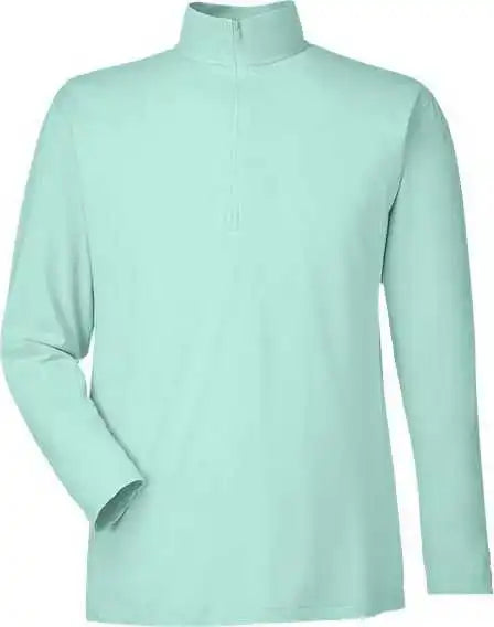 Nautica N17924 Saltwater Quarter Zip Pullover Cool Mint