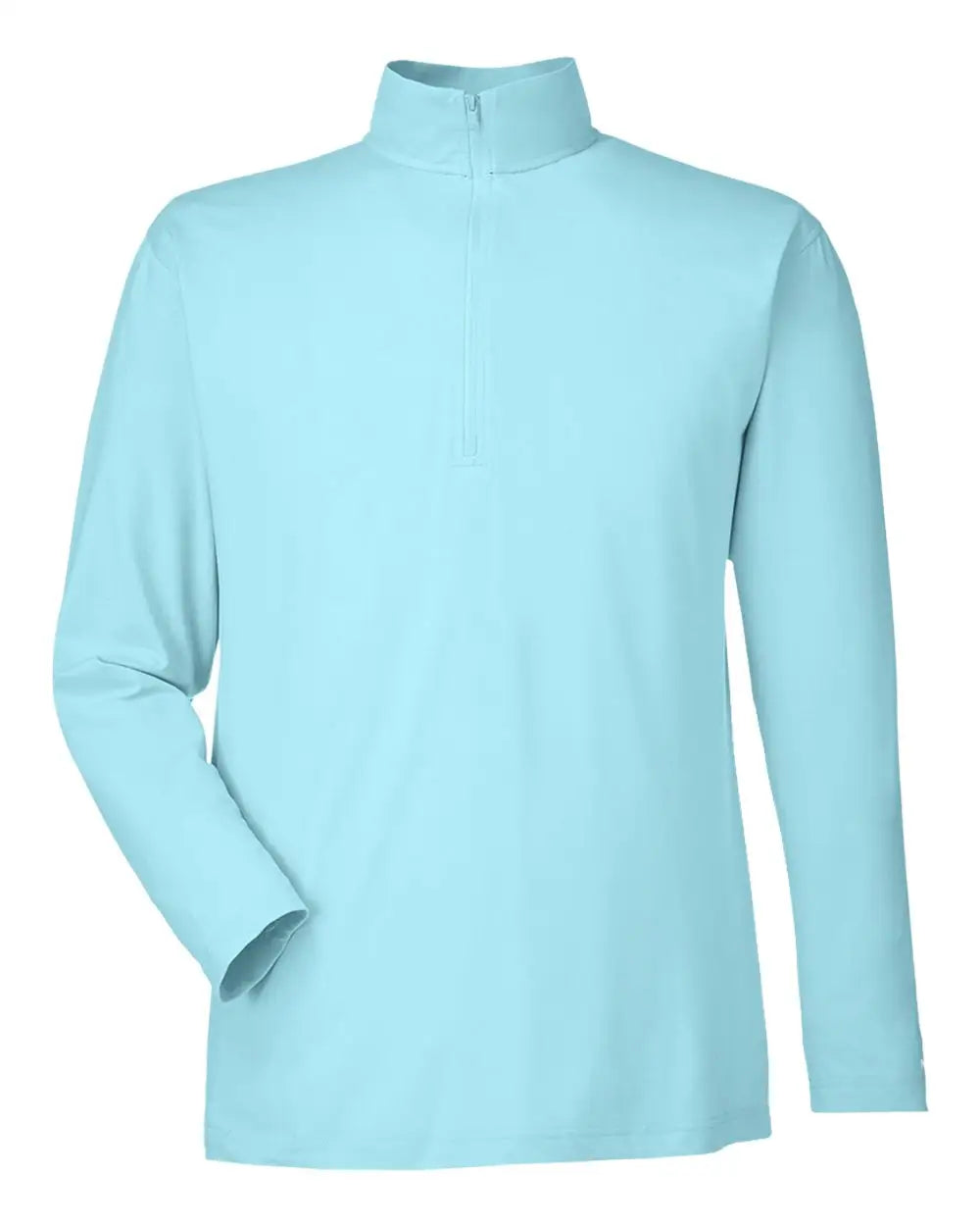 Nautica N17924 Saltwater Quarter-zip Pullover - Sea Mist