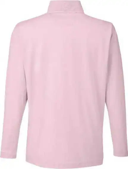 Nautica N17924 Saltwater Quarter Zip Pullover Sunset Pink