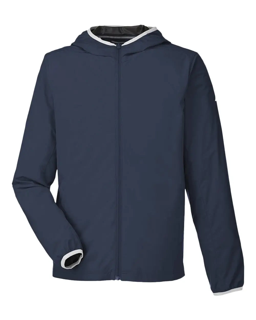 Nautica N17926 Stillwater Hooded Windbreaker - Navy - s
