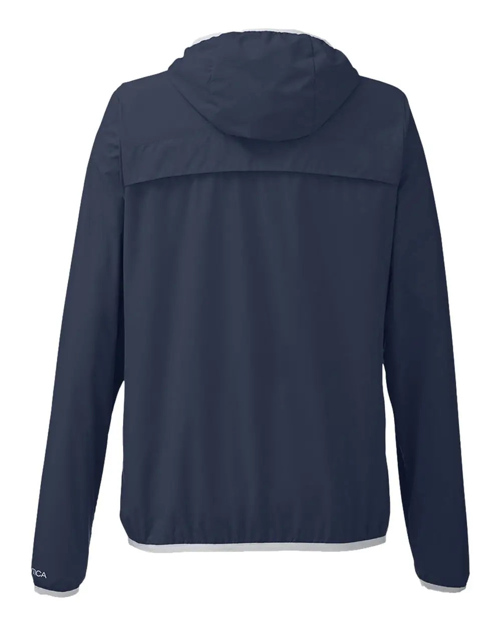 Nautica N17927 Women’s Stillwater Hooded Windbreaker - Navy - Xs