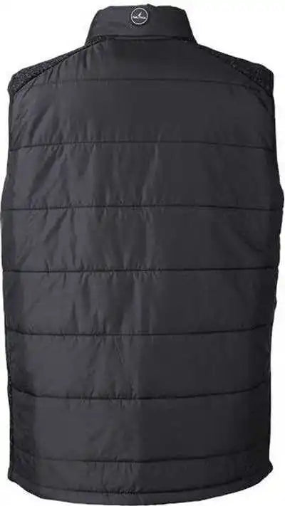 Nautica N17946 Harbor Puffer Vest - Black Heather