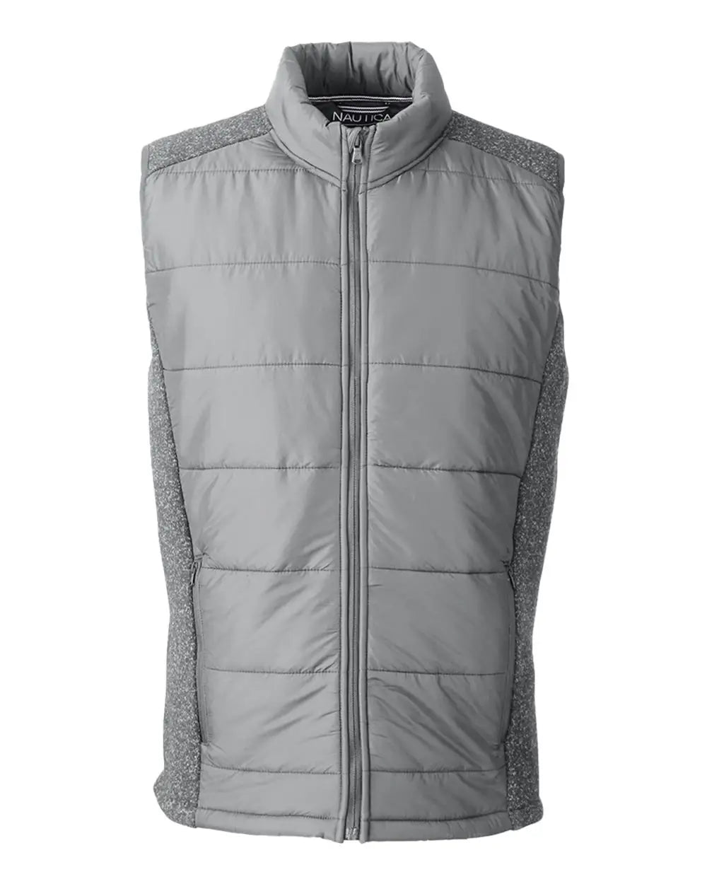 Nautica N17946 Harbor Puffer Vest - Graphite Heather