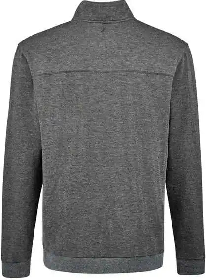 Nautica N18090 Explorer Fleece Quarter-zip - Charcoal Heather