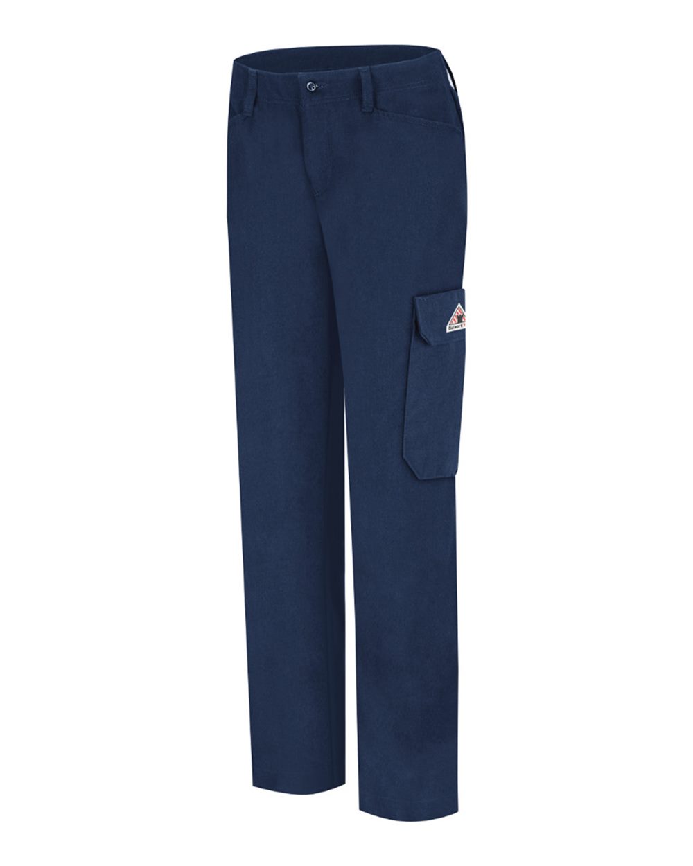 Navy - 34 Unhemmed Women's Cargo Pocket Pants - Cool Touch 2 - PMU3