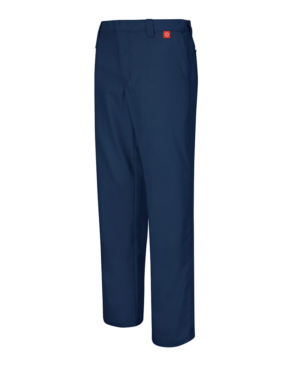 Navy - 37 Unhemmed iQ Endurance Work Pants - Canvas Extended Sizes - QP10EXT