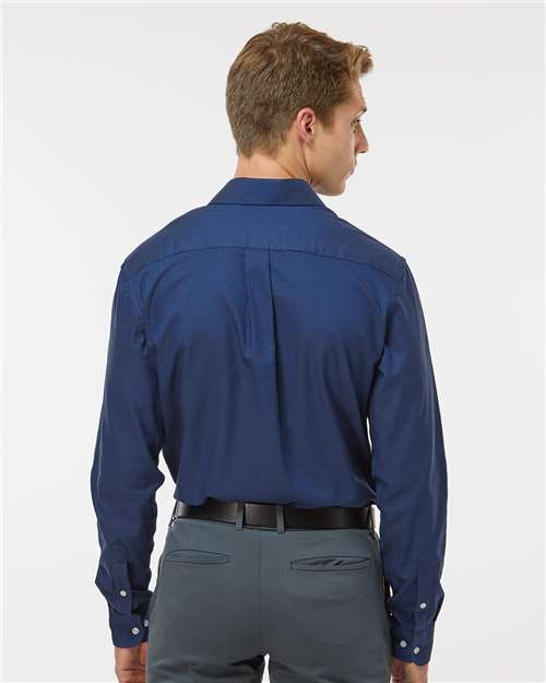 Navy Blazer New England Cotton Oxford Shirt - 13TH106