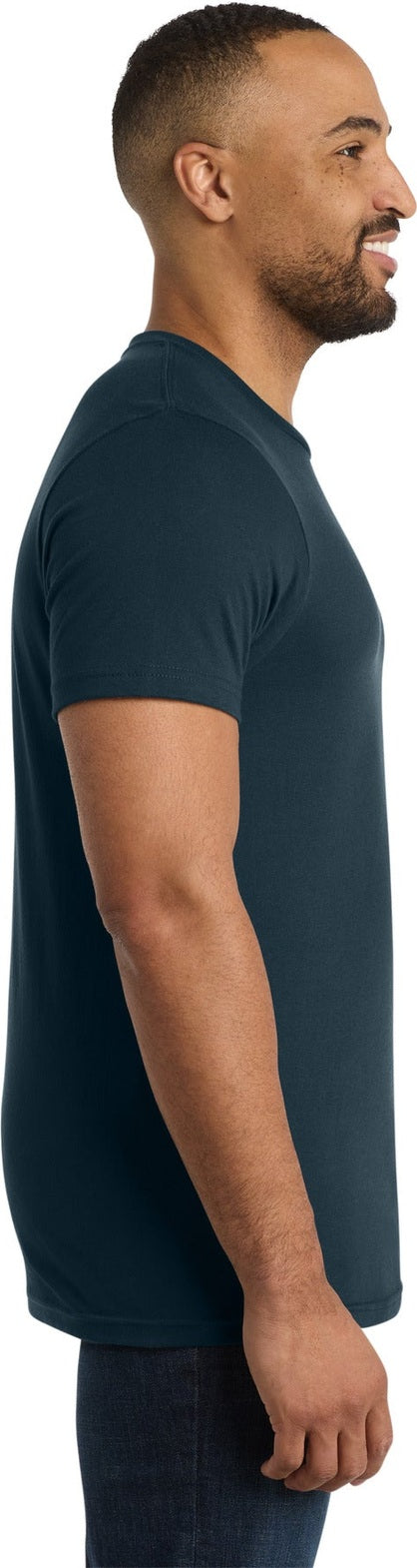 Navy Blue Port & Co Bouncer Tee PC600