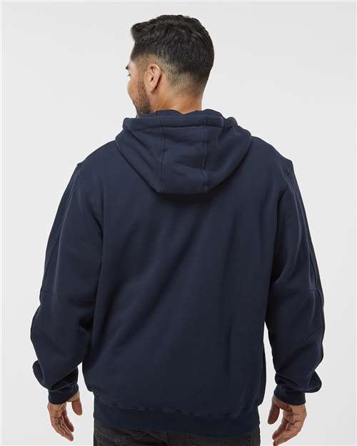 Navy Crossfire Heavyweight Power Fleece Hooded Jacket with Thermal Lining Tall Sizes - 7033T