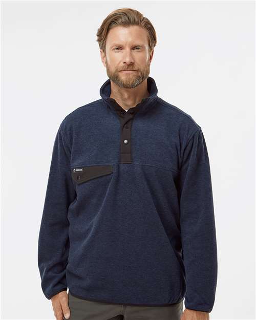 Navy Denali Mountain Fleece Pullover - 7352