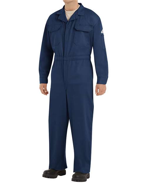 Navy Flame Resistant Coveralls - Tall Sizes - CED2T