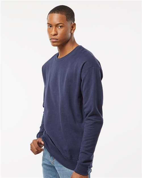 Navy Fleece Crewneck Sweatshirt - 340
