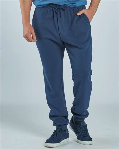 Navy Fleece Joggers - BM6602