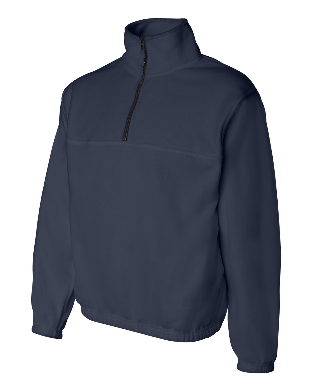 Navy Fleece Quarter-Zip Pullover - 3051