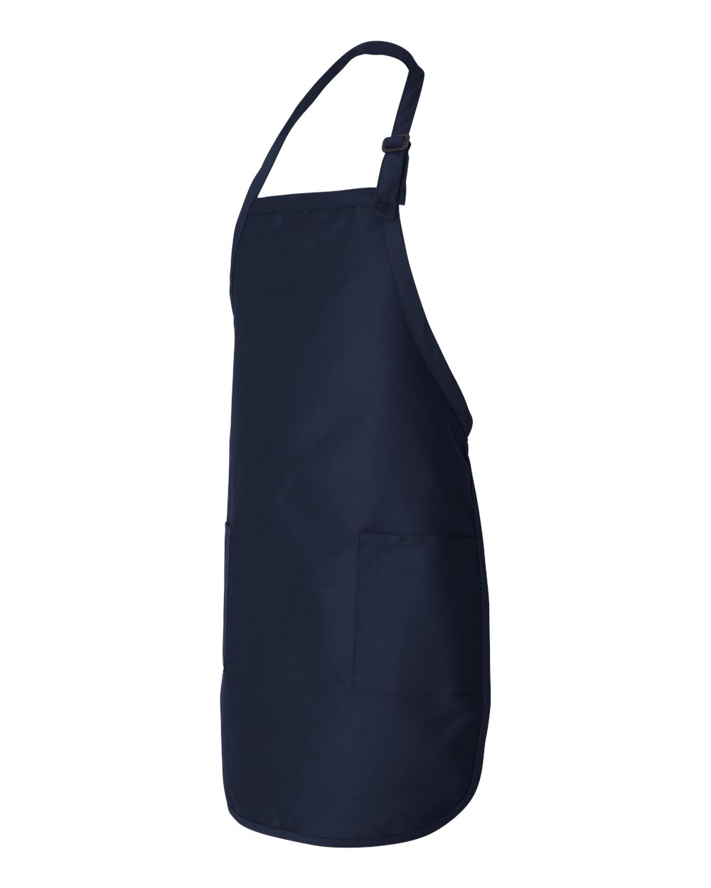 Navy Full-Length Apron with Pockets - Q4350