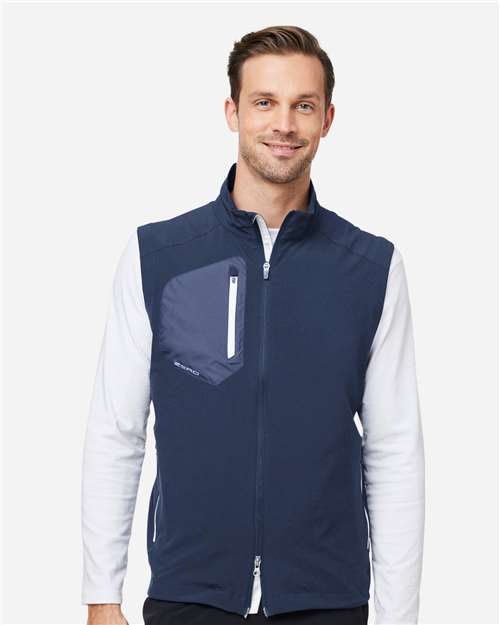 Navy Full-Zip Vest - W1009Z