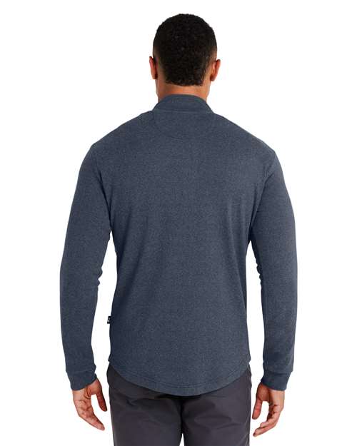 Navy Heather Emery Quarter-Zip Pullover - SWE500