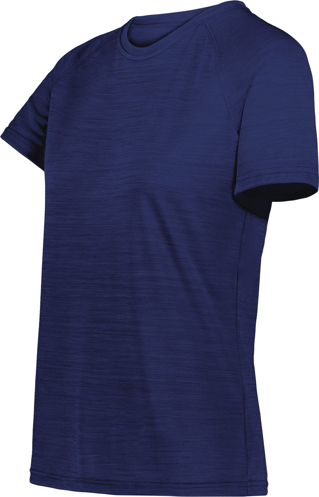 NAVY HEATHER LDS ALL-PRO TEE