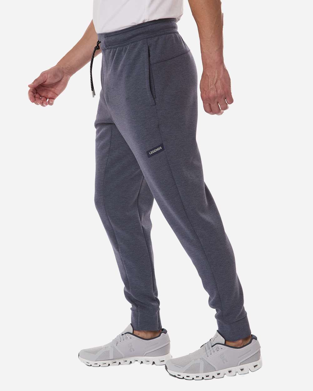 Navy Heather Men's Hawthorne Tech Joggers - JGM000003