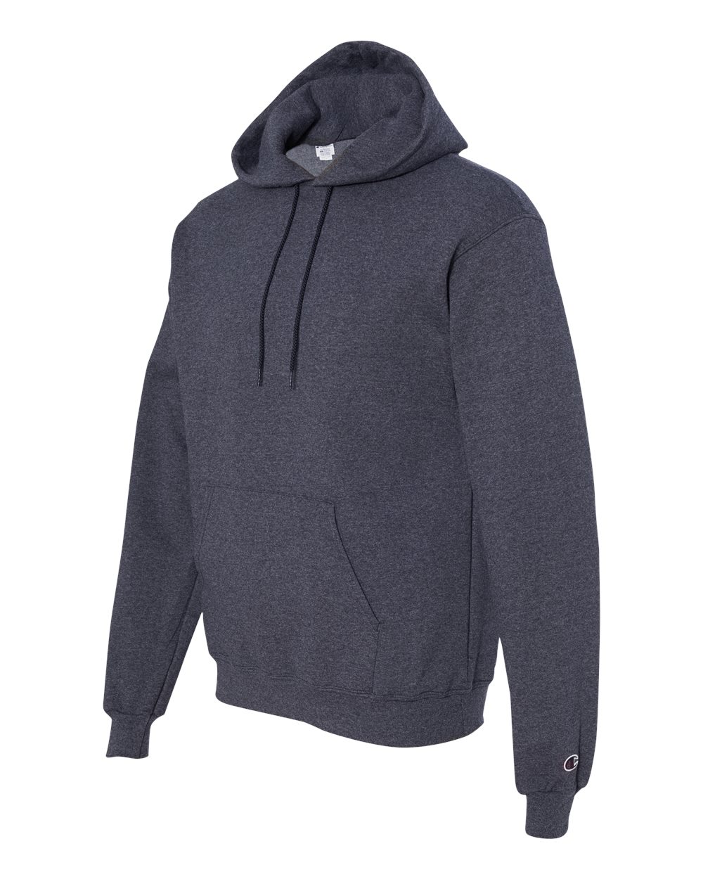 Navy Heather Powerblend® Hooded Sweatshirt - S700