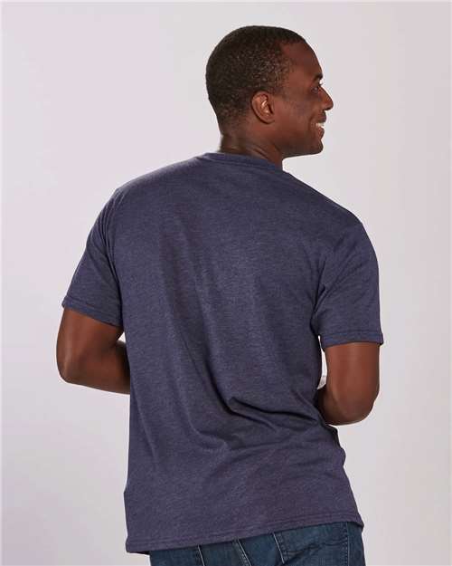 Navy Heather Tri-Blend T-Shirt - BM2102