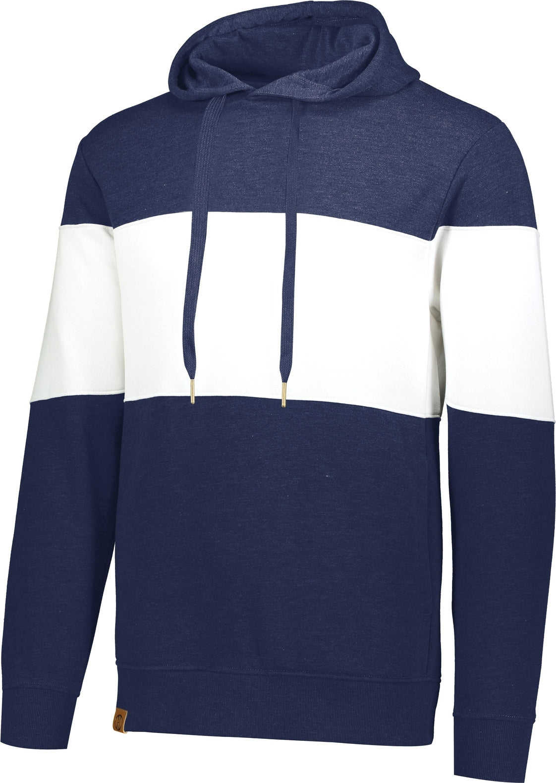 NAVY HEATHER/WHITE ALL-AMERICAN HOODIE