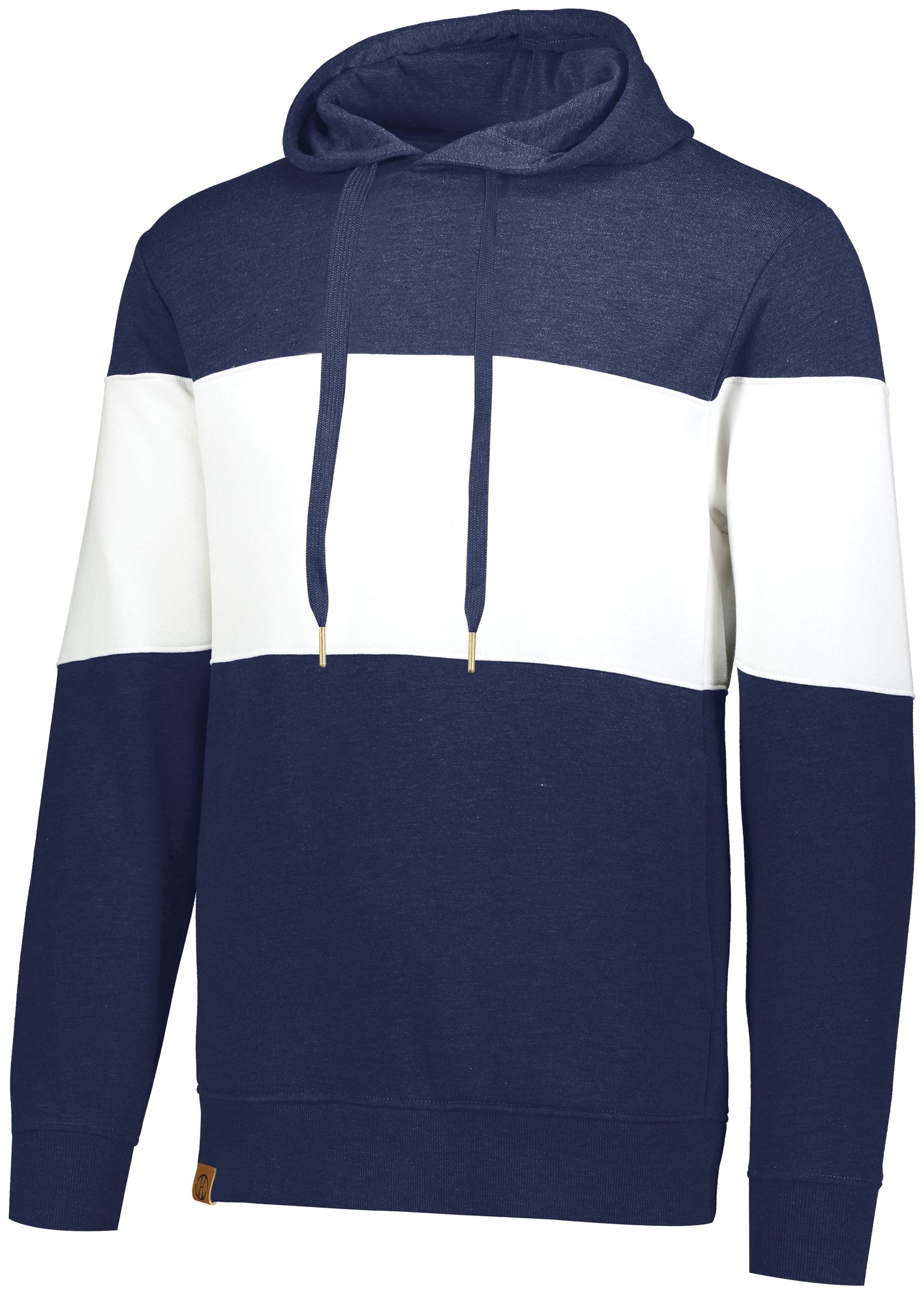 NAVY HEATHER/WHITE ALL-AMERICAN HOODIE