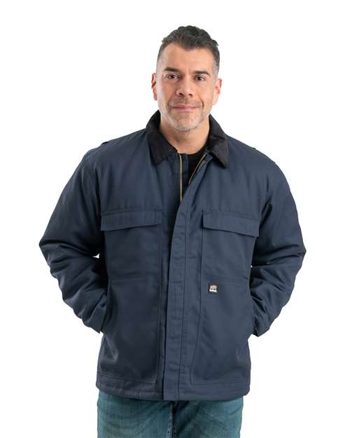 Navy Heritage Twill Chore Jacket - CH414