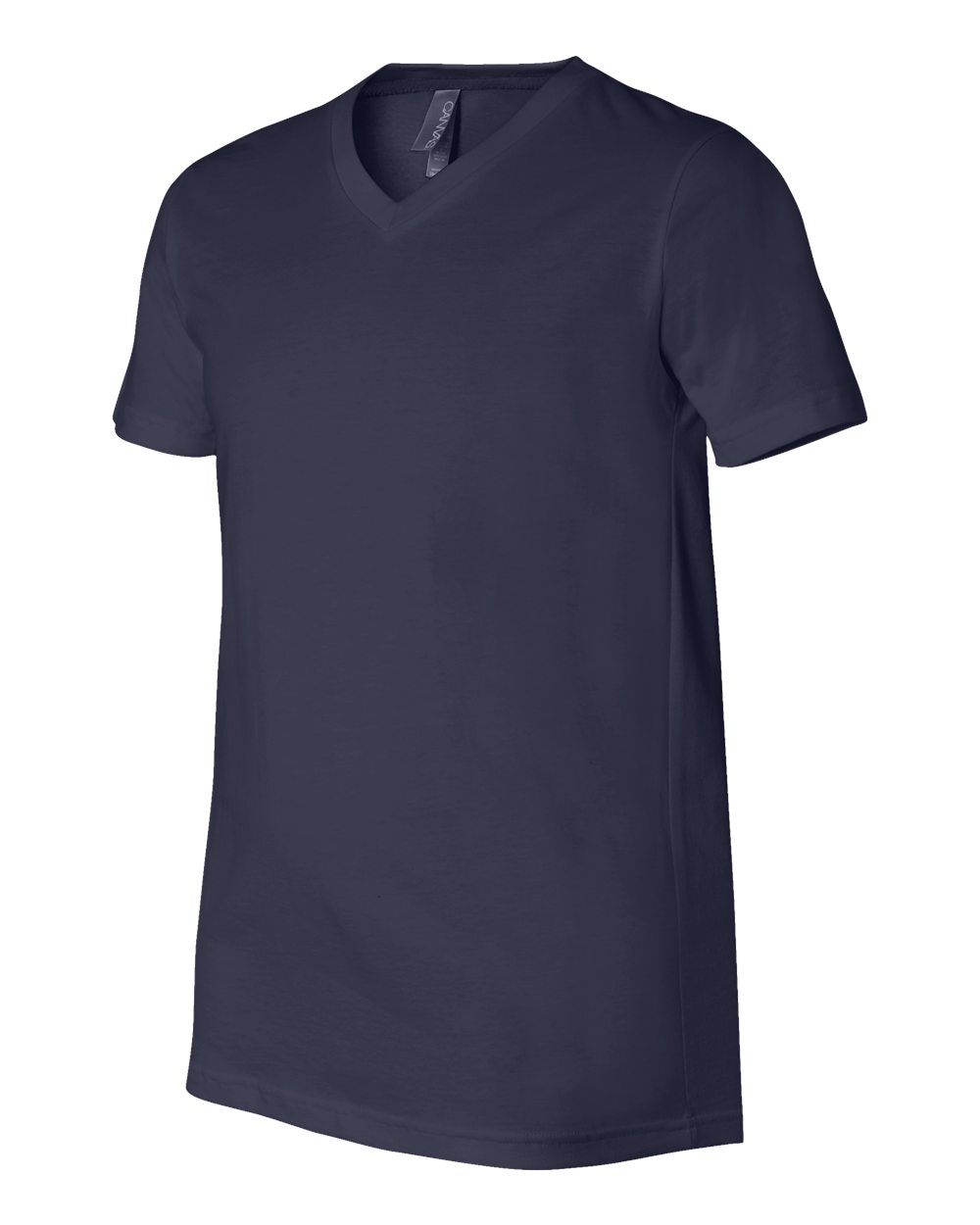 Navy Jersey V-Neck Tee - 3005