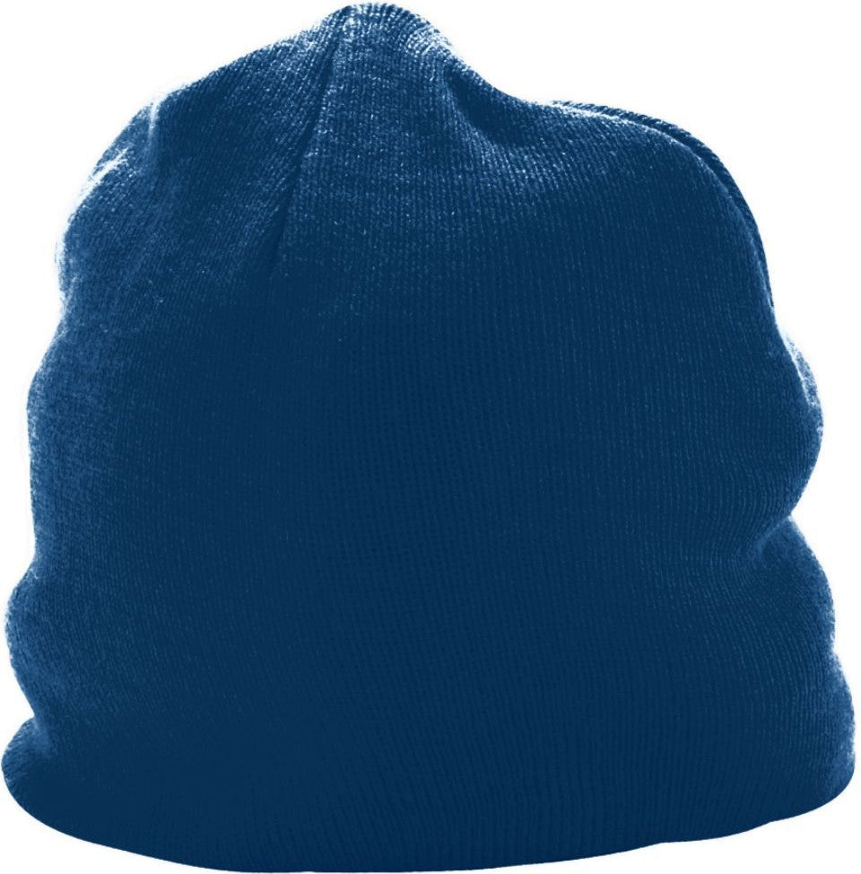 NAVY KNIT BEANIE