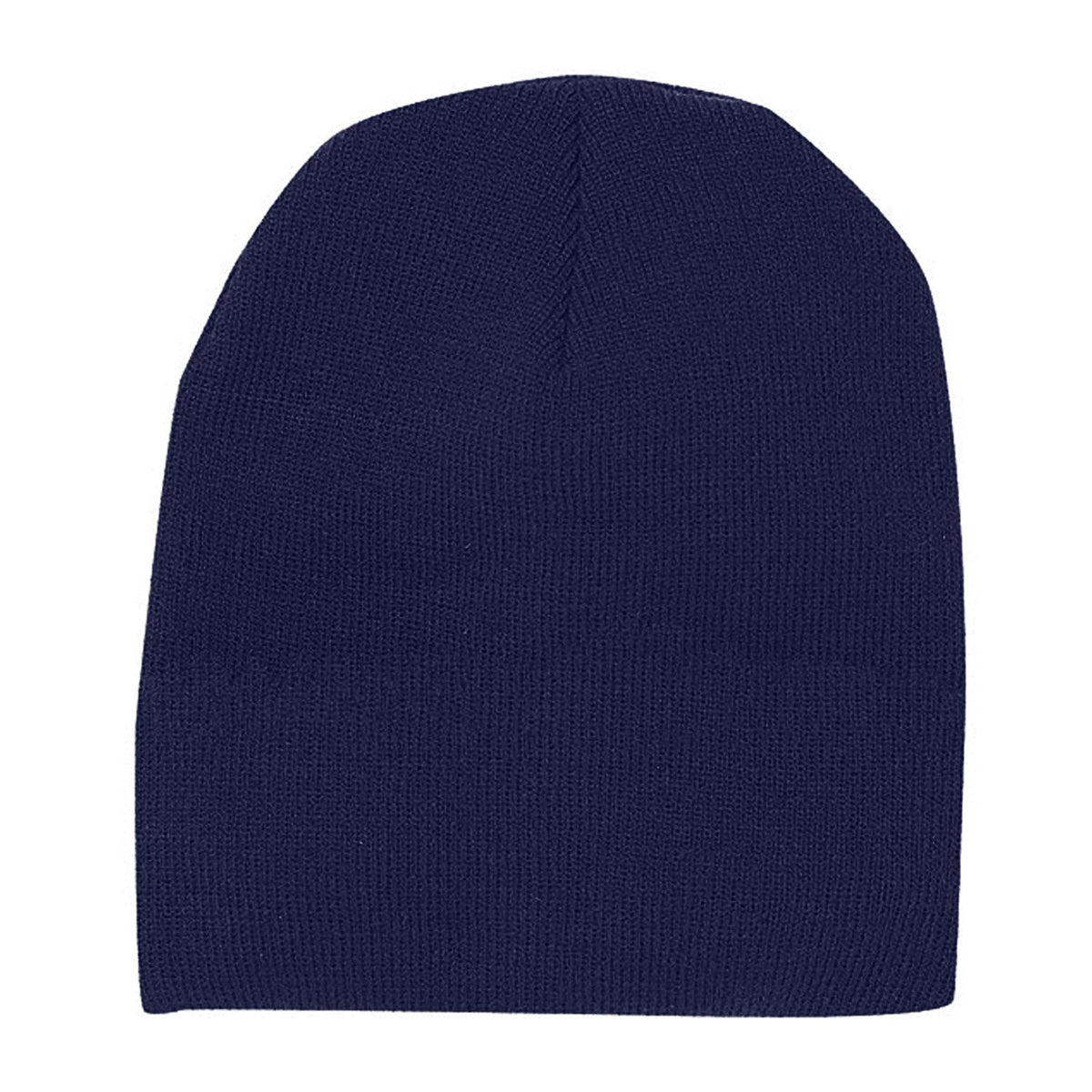 Navy Knitted Beanie-Short  grouped