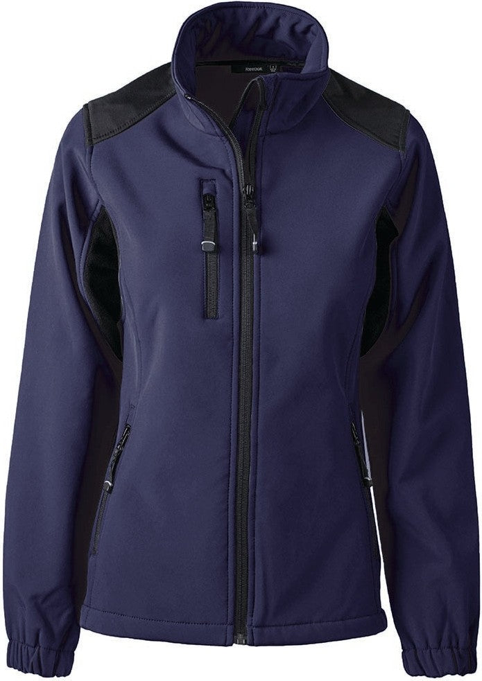 Navy Ladies Reebok Softshell  grouped