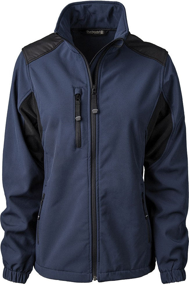 Navy Ladies Softshell  grouped