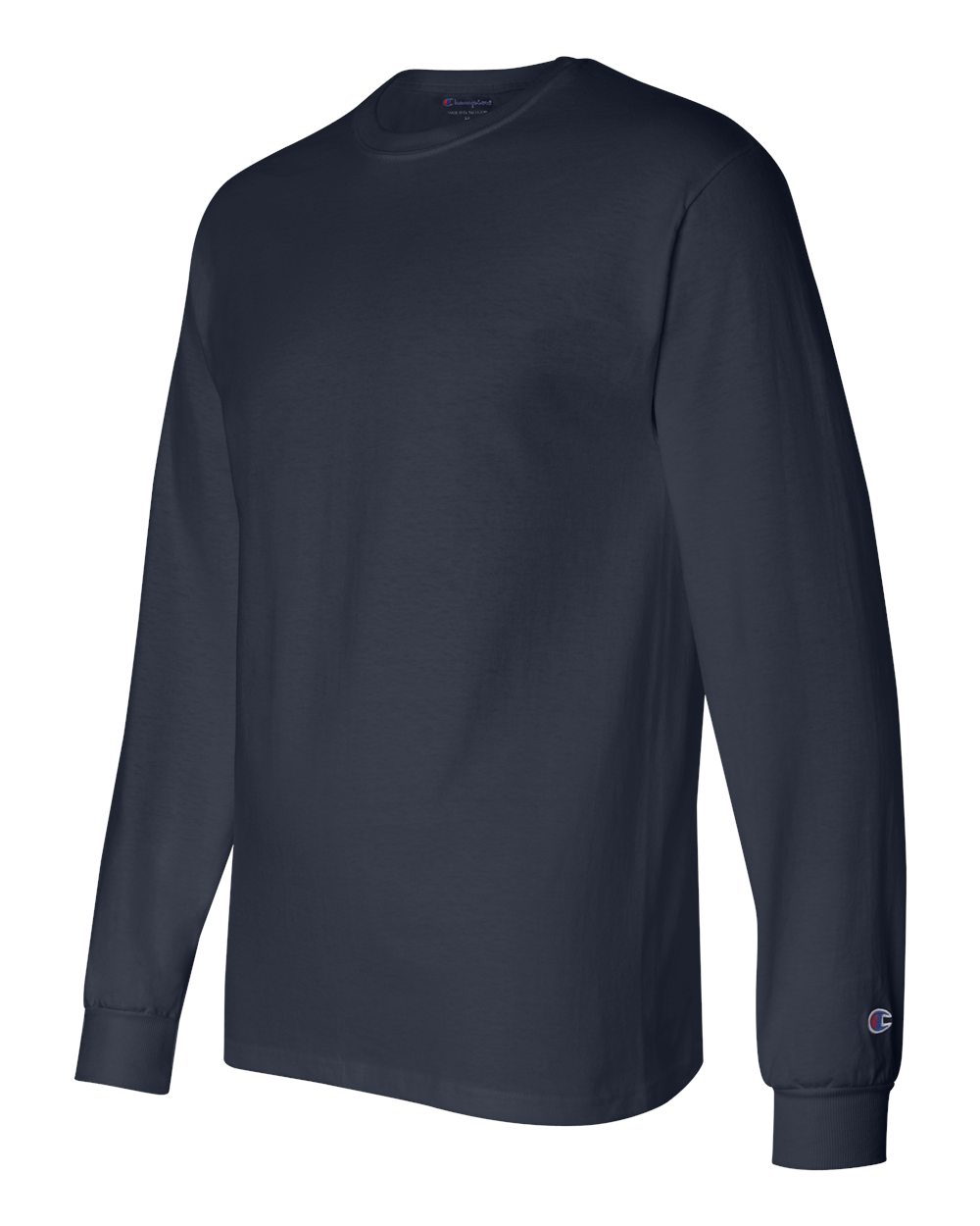 Navy Long Sleeve T-Shirt - CC8C
