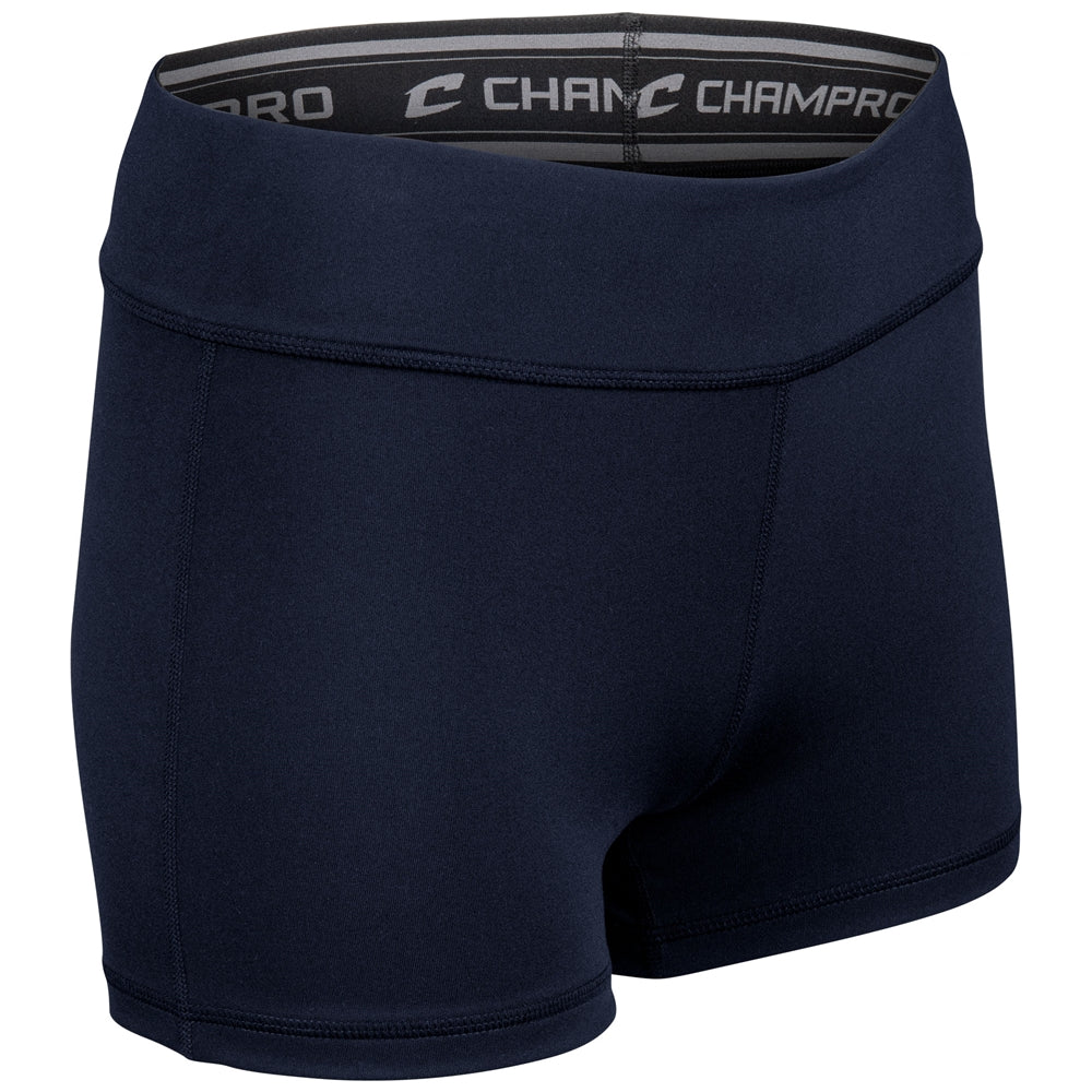 NAVY Match 3" Compression Short