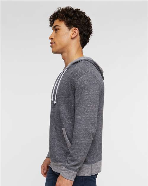 Navy Melange Harborside Mélange French Terry Hooded Pullover - 6779