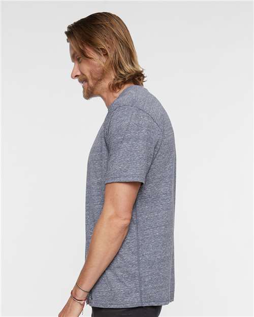 Navy Melange Harborside Mélange Tee - 6991