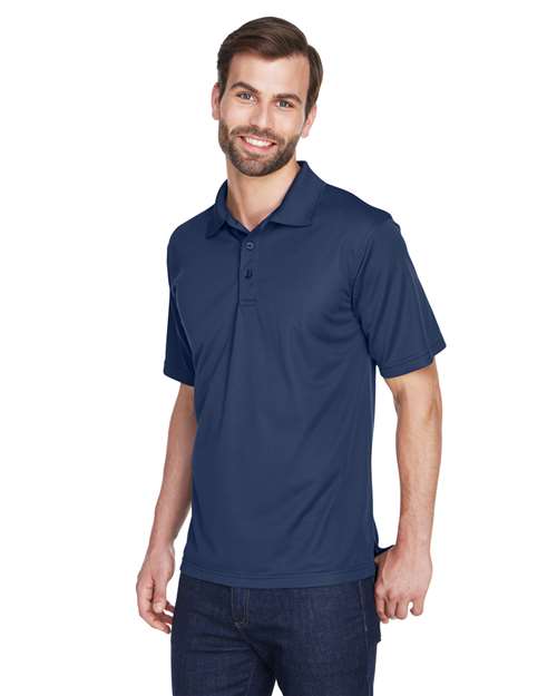 Navy Men&#39;s Cool &amp; Dry Mesh Piqué Polo - 8210