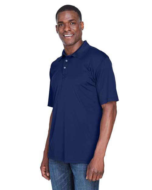 Navy Men&#39;s Cool &amp; Dry Sport Performance Interlock Polo - 8425