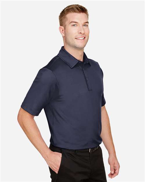 Navy Men&#39;s CrownLux Performance® Range Flex Polo - DG21