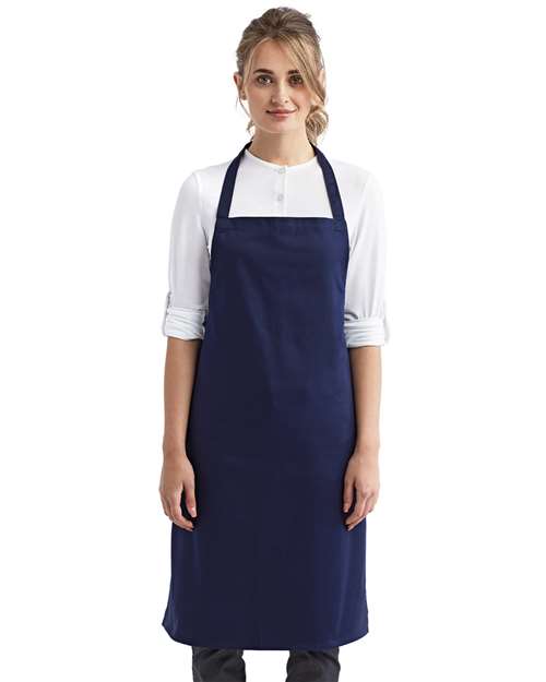 Navy Organic Cotton Bib Apron - RP102