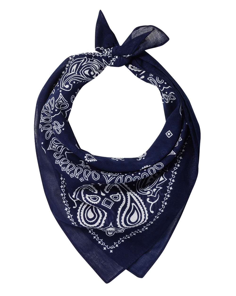 Navy Paisley ValuMask Bandana - VC21