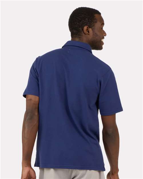 Navy Pique Polo - BM2301