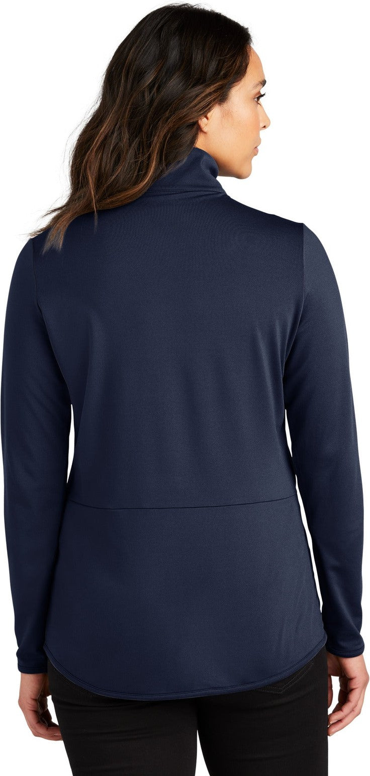 Navy Port Authority Women's Accord Stretch Fleece Full-Zip LK595