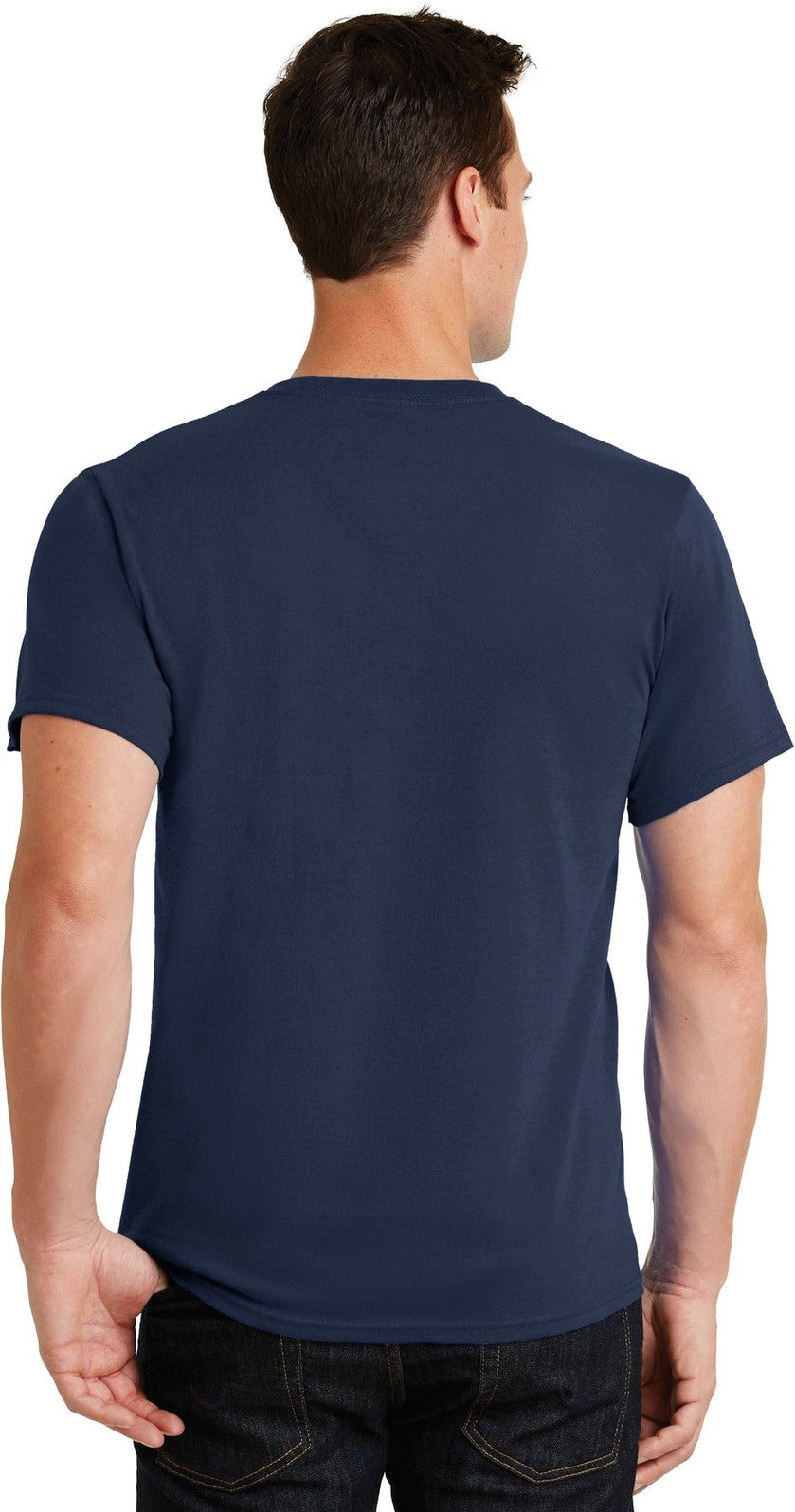 Navy Port & Co Essential Tee. PC61