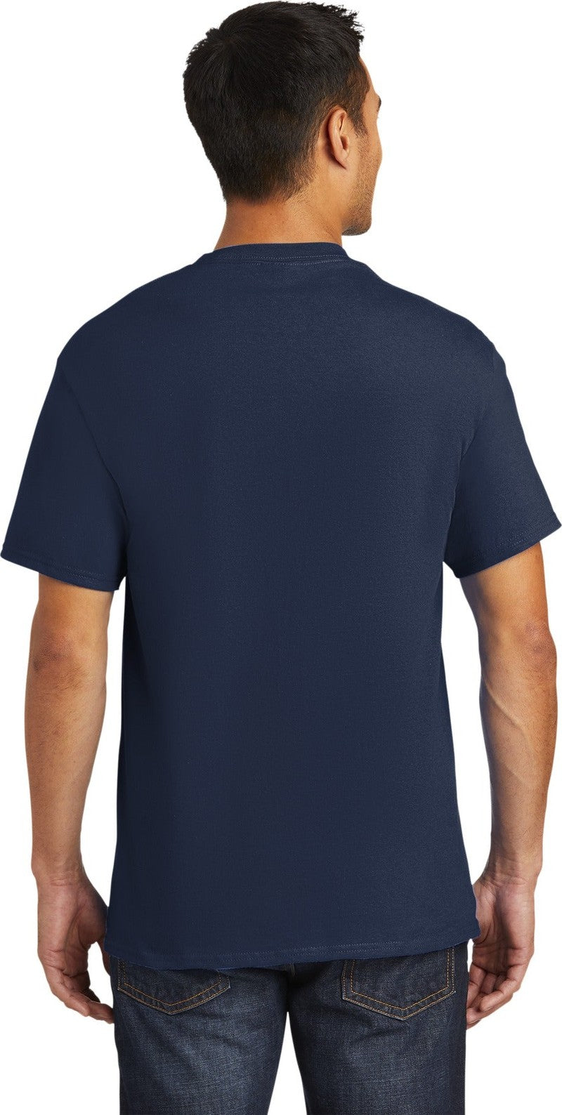 Navy Port & Co Tall Essential Pocket Tee. PC61PT