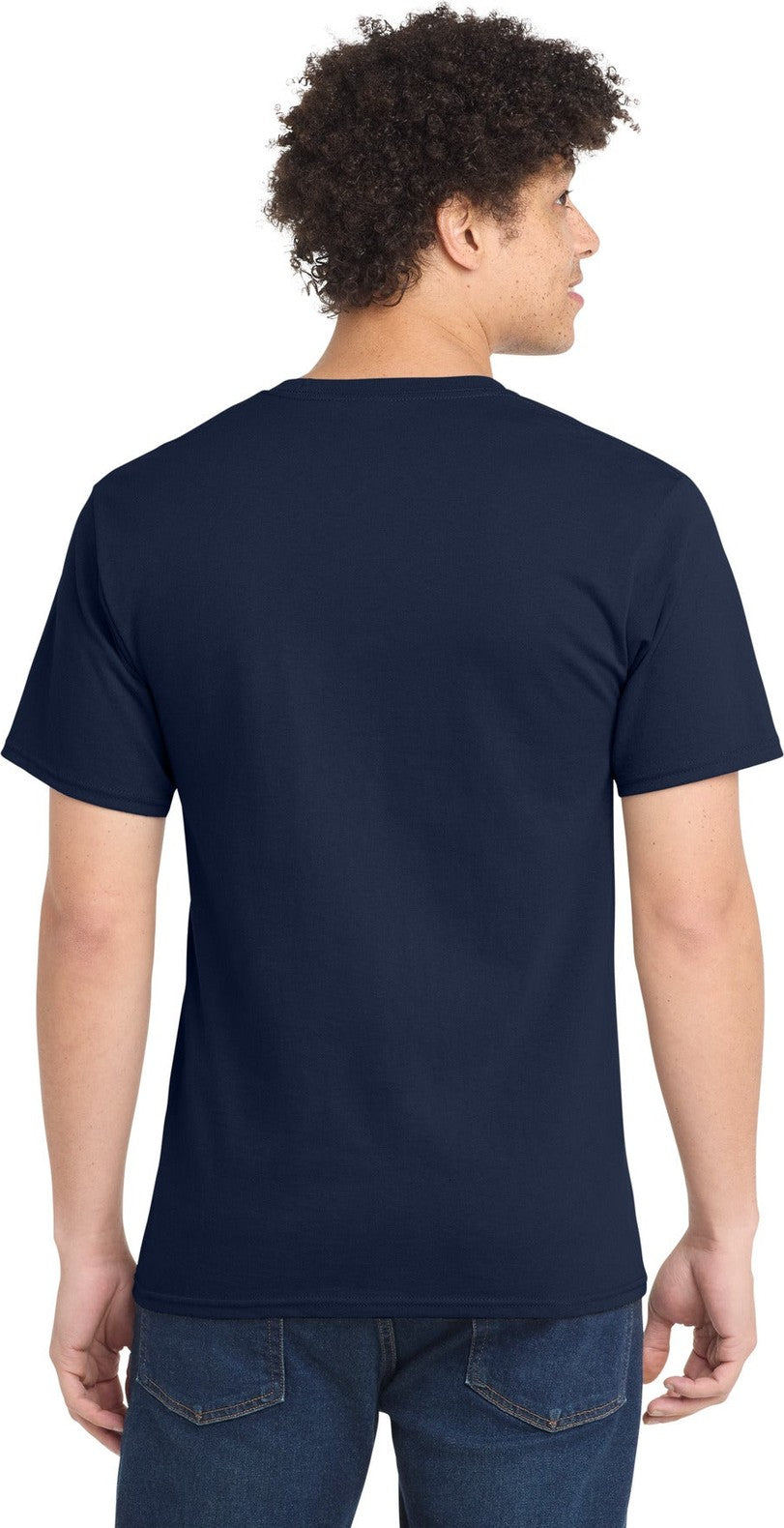 Navy Port & Co Tall Essential Tee. PC61T