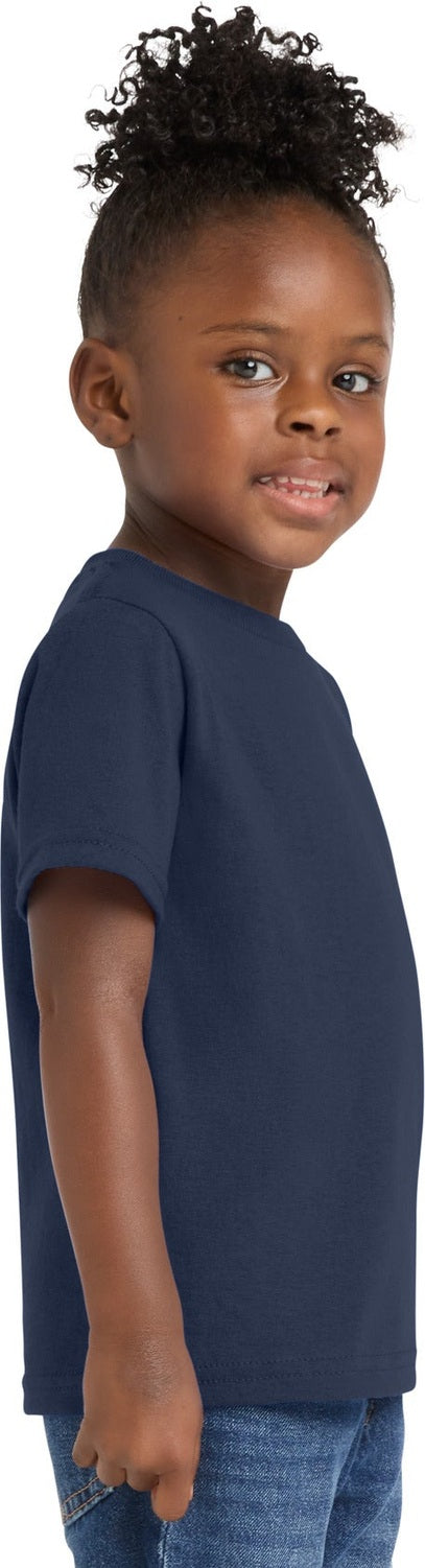 Navy Port & Co Toddler Core Cotton Tee. CAR54T