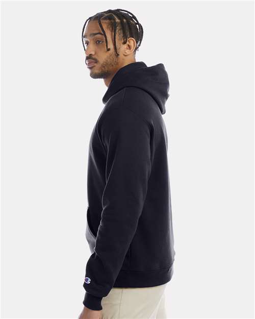 Navy Powerblend® Hooded Sweatshirt - S700